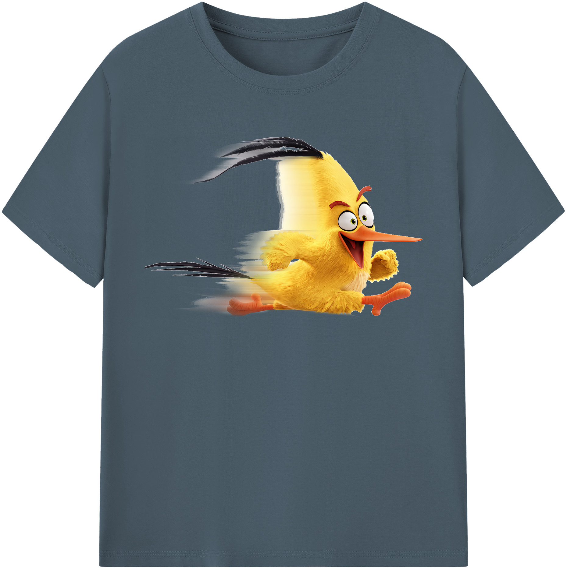 （画像用） Angry Birds アングリーバード 綿100％半袖Tシャツ（フロントプリント）